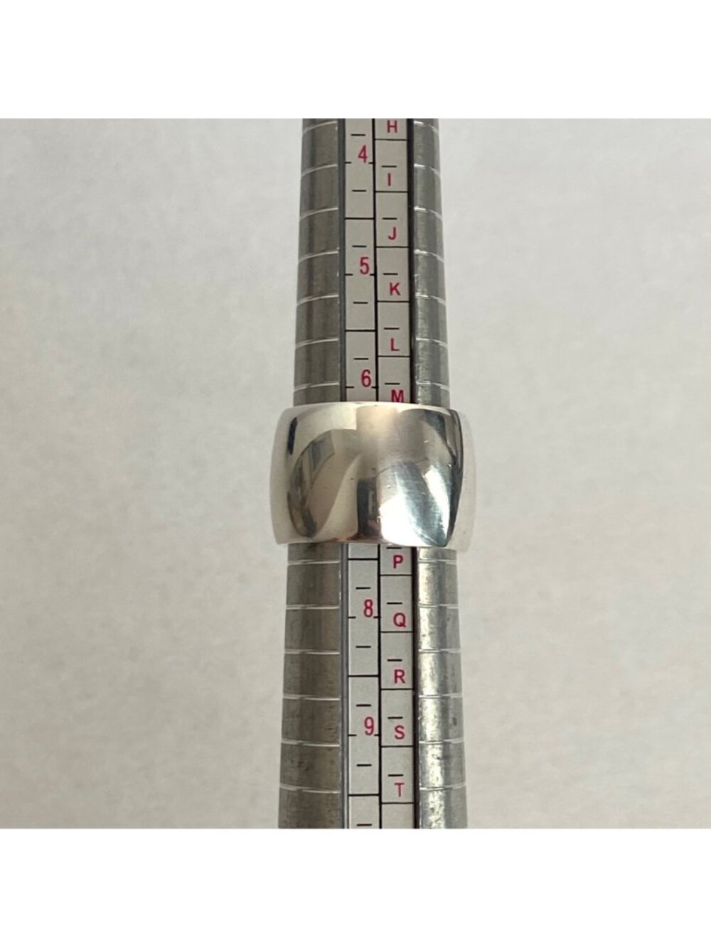 Silpada Sterling Silver 925 Polished Wide Band Cuff Cigar Ring Sz 7.25 - Picture 10 of 16